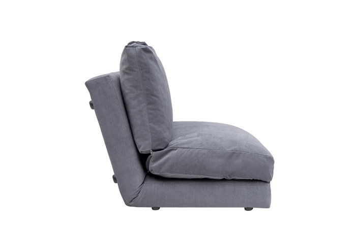 Atelier Del Sofa Taida - Sofá-cama de 2 plazas, Gris Atelier Del Sofa Taida - Sofá-cama de 2 plazas, Gris